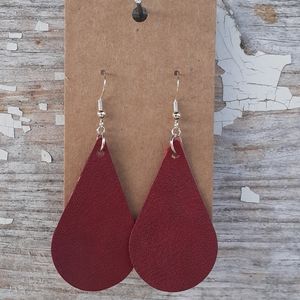 Handmade Drop Leather Sterling Si…